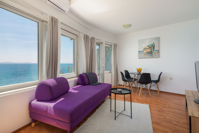 Apartman s pogledom na more 2, Solar Beach Inn u neposrednoj blizini mora, Stobreč, Dalmacija Stobreč