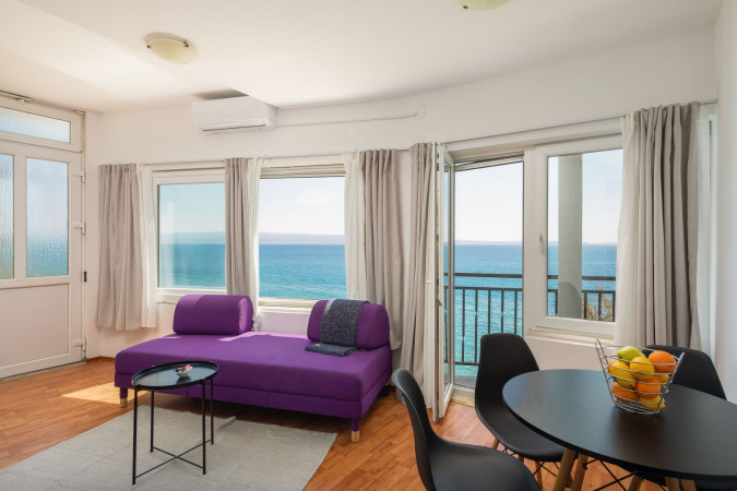 Apartman s pogledom na more 2, Solar Beach Inn u neposrednoj blizini mora, Stobreč, Dalmacija Stobreč