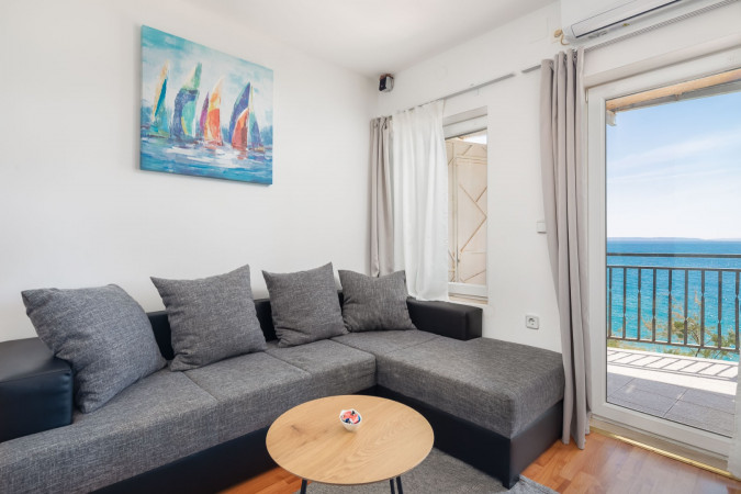 Apartman s pogledom na more 1, Solar Beach Inn u neposrednoj blizini mora, Stobreč, Dalmacija Stobreč