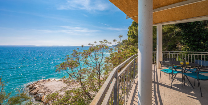 Apartman s pogledom na more 1, Solar Beach Inn u neposrednoj blizini mora, Stobreč, Dalmacija Stobreč