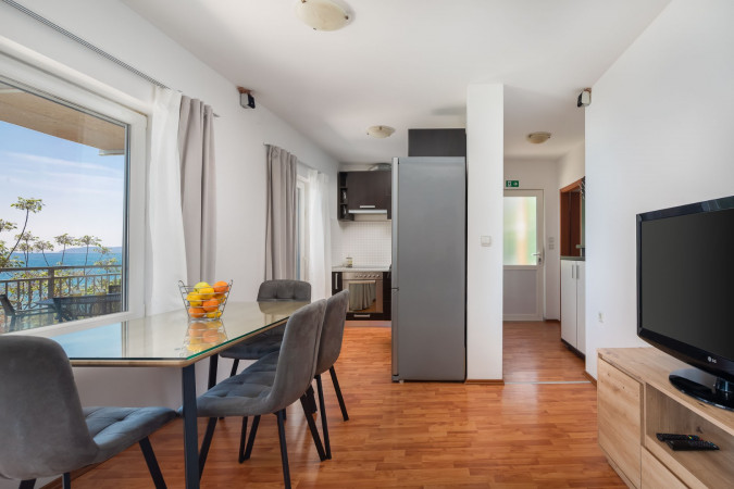 Apartman s pogledom na more 1, Solar Beach Inn u neposrednoj blizini mora, Stobreč, Dalmacija Stobreč