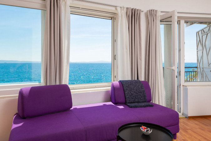 Apartman s pogledom na more 2, Solar Beach Inn u neposrednoj blizini mora, Stobreč, Dalmacija Stobreč